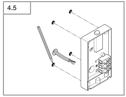 Montageprocedure - Stap 2