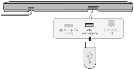 Het product aansluiten op een USB-opslagapparaat