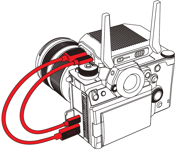 Installatie & aansluiting op andere apparaten - Stap 3