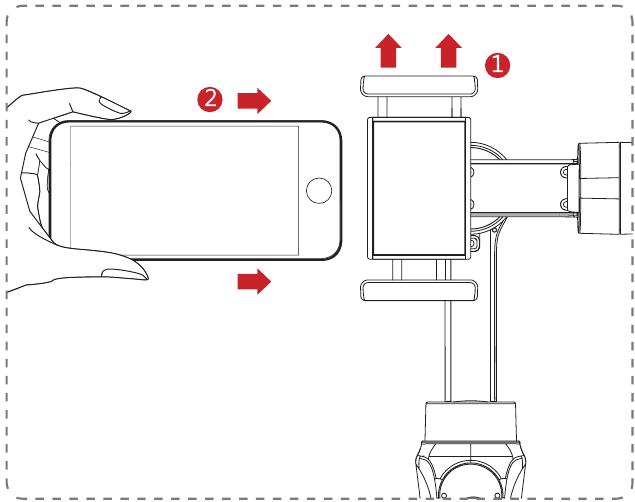 Smartphone-installatie