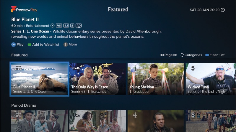 Uitgelichte & On-demand programma's bekijken
