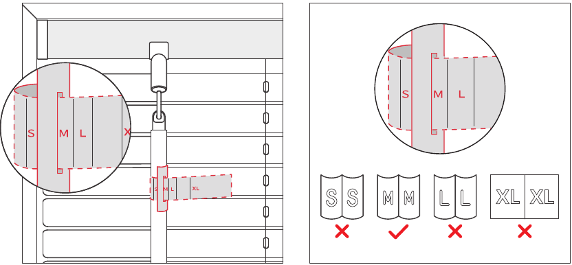 Installatie - Installeren op uw jaloezie&euml;n - Stap 3