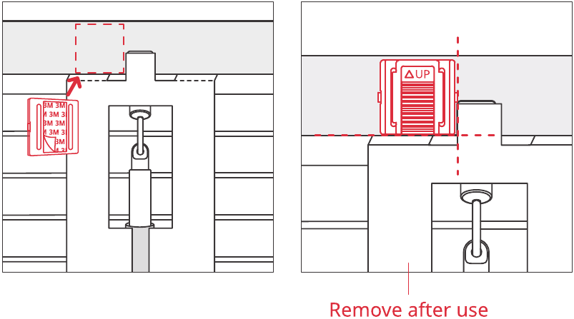 Installatie - Installeren op uw jaloezie&euml;n - Stap 6