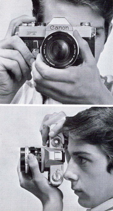 De camera vasthouden