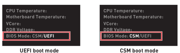 BIOS-modus