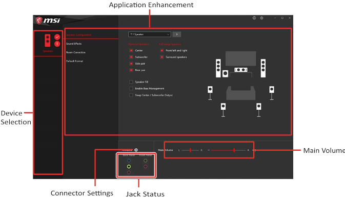 Realtek-audioconsole