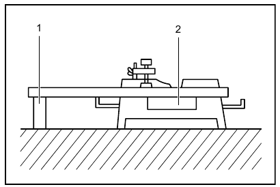 Werkstuk vastzetten
