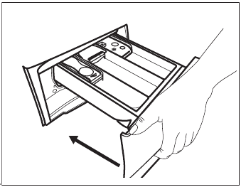 De wasmiddeldispenser reinigen - Stap 4