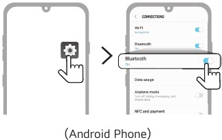 Smartphone via Bluetooth met apparaat verbinden - Stap 2