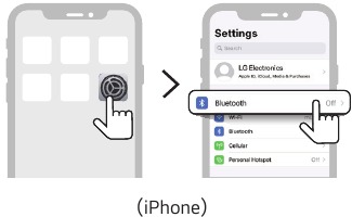 Smartphone via Bluetooth met apparaat verbinden - Stap 3