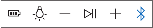Dual mode-LED-indicatie op de hoofdspeaker