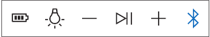 Multi mode-LED-indicatie op de hoofdspeaker