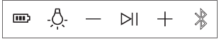 Multi mode-LED-indicatie op de andere speaker