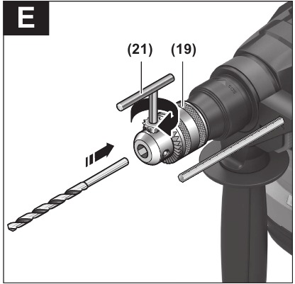 Montage - Het applicatiegereedschap plaatsen