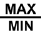 Maximale/minimale knop