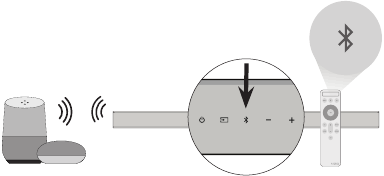Bluetooth gebruiken om verbinding te maken met een stemassistent