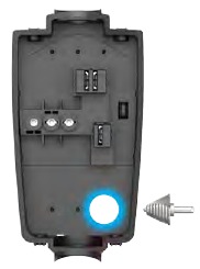 Draadbox voorbereiden voor een kabelwartel en -doorvoer