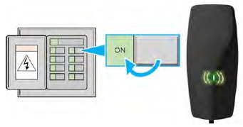 Wall Connector inschakelen