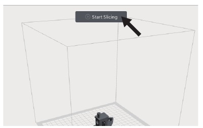 Flashforge's offici&euml;le snijsoftware - Stap 3