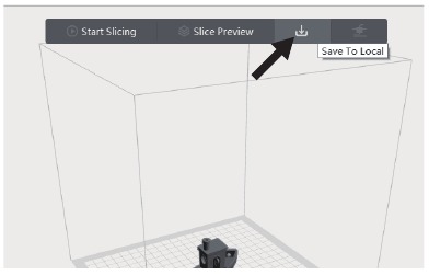 Flashforge's offici&euml;le snijsoftware - Stap 4