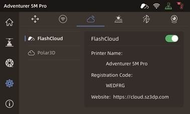 Afdrukken via FlashCloud - Stap 1