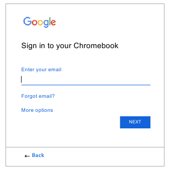 Aanmelden bij uw Google-account