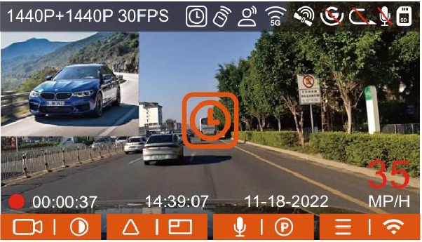 Basisbediening - Time-lapse opname