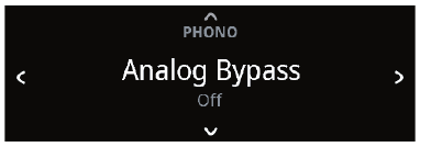 ANALOGE BYPASS