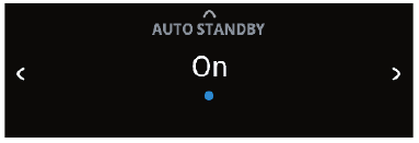 AUTOMATISCHE STAND-BY