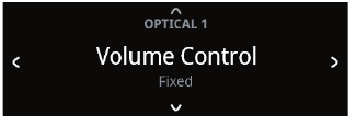 VOLUME CONTROL LEVEL INSTELLING NAVIGEREN - Stap 3