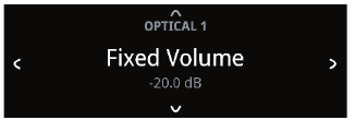 VOLUME CONTROL LEVEL INSTELLING NAVIGEREN - Stap 4