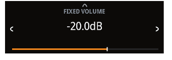 VOLUME CONTROL LEVEL INSTELLING NAVIGEREN - Stap 5