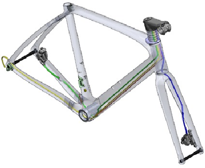 Mechanical Cable Routing - Step 1