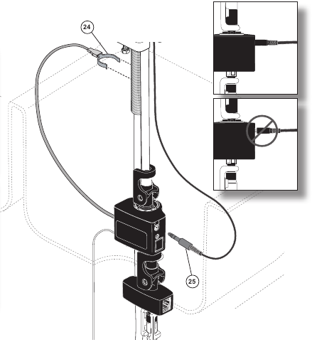 Installatie magneetventiel en spraakmodule - Stap 3