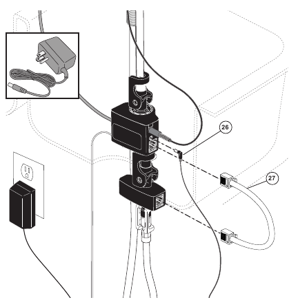 Installatie magneetventiel en spraakmodule - Stap 4