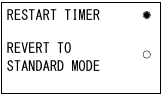 Timer opnieuw starten