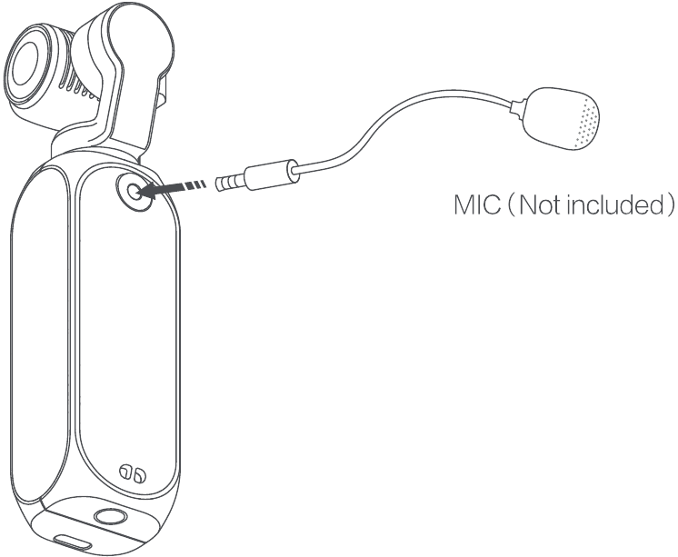 De uitrusting van externe MIC