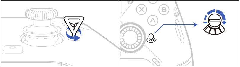 Instructie voor krachtverstelbare joystick - Stap 3
