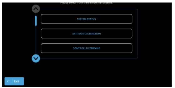 Service Menu Items - Stap 2