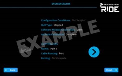 Systeemstatus - Stap 1