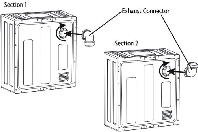 DE AFVOERCONNECTOR INSTALLEREN
