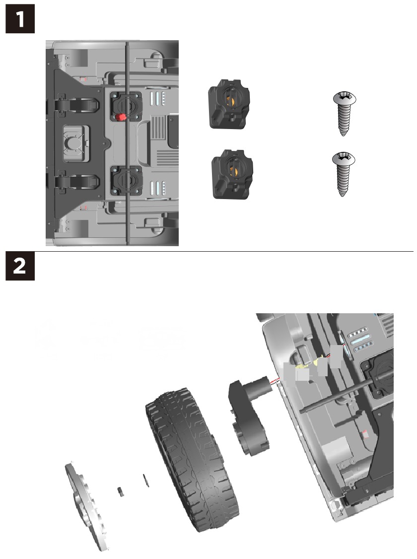 PRODUCTMONTAGE - STAP 1