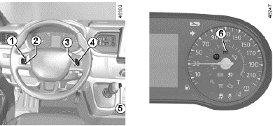 Overzicht cruise control en snelheidsbegrenzer