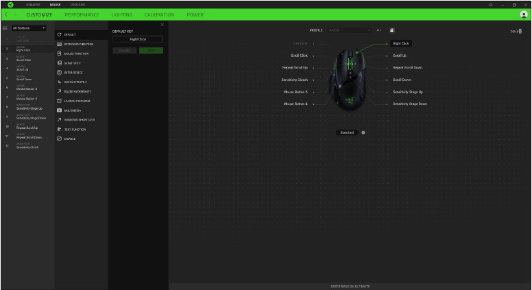 Je Razer Basilisk Ultimate configureren - Stap 5