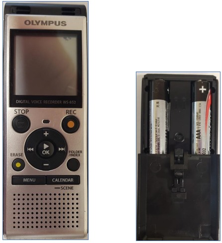 Aan de slag - De batterijen plaatsen