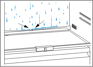 Het condensatiekanaal en afvoergat reinigen