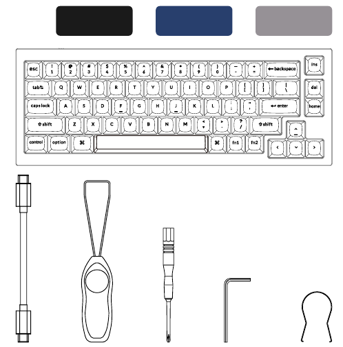 Keychron Q2 keyboard