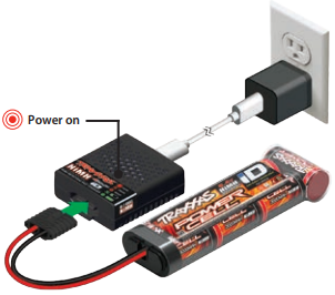 AANBEVOLEN STROOMADAPTER EN KABEL - Stap 3