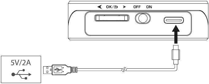 Bedieningsinstructies - Type C opladen