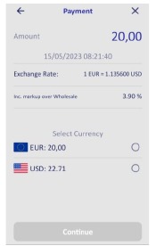 Valutaselectie